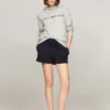Embroidered Tommy Logo Hoodie Embroidered Tommy Logo Hoodie