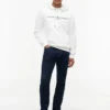 Embroidered Tommy Logo Hoodie Embroidered Tommy Logo Hoodie