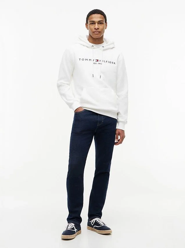 Embroidered Tommy Logo Hoodie Embroidered Tommy Logo Hoodie