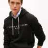 Embroidered Tommy Logo Hoodie Embroidered Tommy Logo Hoodie