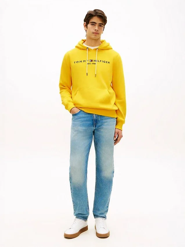 Embroidered Tommy Logo Hoodie Embroidered Tommy Logo Hoodie