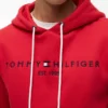 Embroidered Tommy Logo Hoodie Embroidered Tommy Logo Hoodie