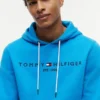Embroidered Tommy Logo Hoodie Embroidered Tommy Logo Hoodie