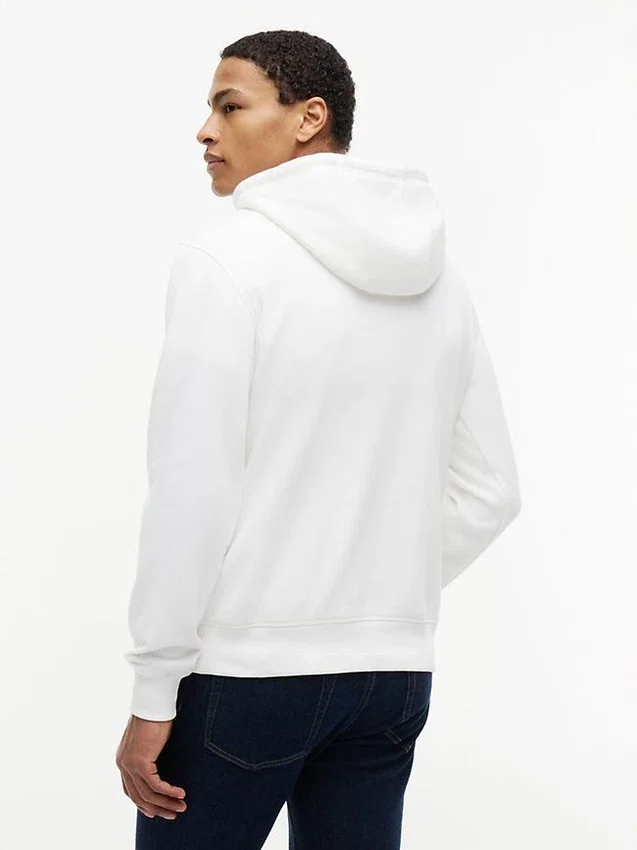 Embroidered Tommy Logo Hoodie Embroidered Tommy Logo Hoodie