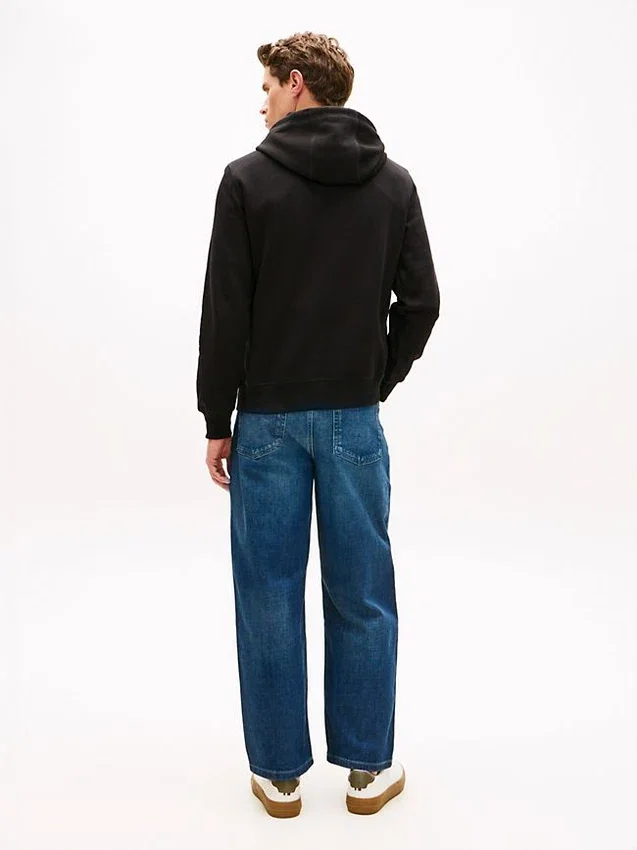 Embroidered Tommy Logo Hoodie Embroidered Tommy Logo Hoodie