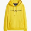 Embroidered Tommy Logo Hoodie Embroidered Tommy Logo Hoodie