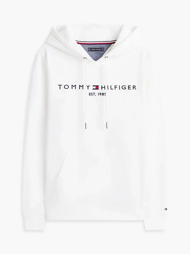 Embroidered Tommy Logo Hoodie Embroidered Tommy Logo Hoodie