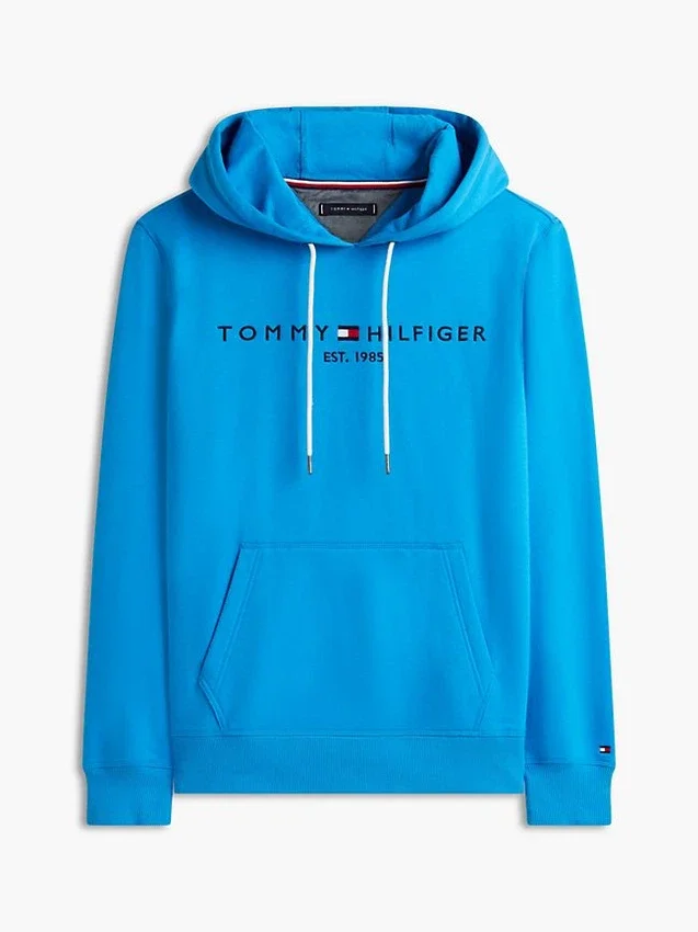Embroidered Tommy Logo Hoodie Embroidered Tommy Logo Hoodie