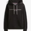 Embroidered Tommy Logo Hoodie Embroidered Tommy Logo Hoodie