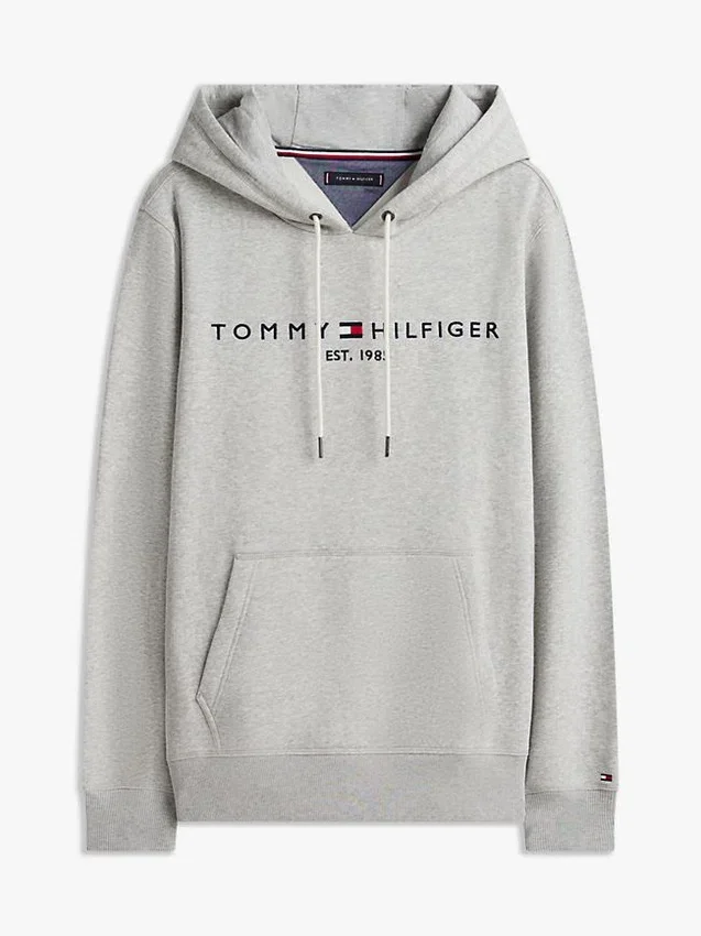 Embroidered Tommy Logo Hoodie Embroidered Tommy Logo Hoodie