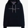 Embroidered Tommy Logo Hoodie