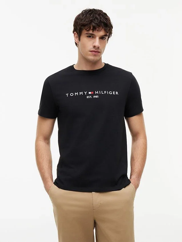 Embroidered Tommy Logo T-Shirt Embroidered Tommy Logo T-Shirt