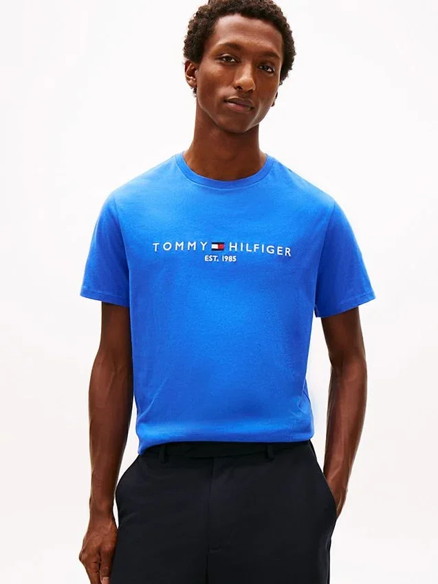 Embroidered Tommy Logo T-Shirt Embroidered Tommy Logo T-Shirt