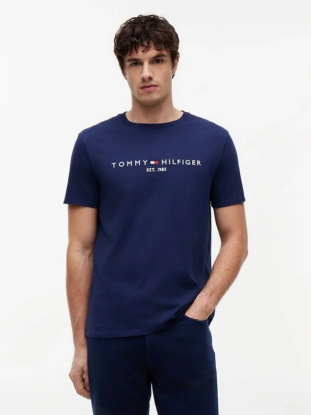 Embroidered Tommy Logo T-Shirt Embroidered Tommy Logo T-Shirt