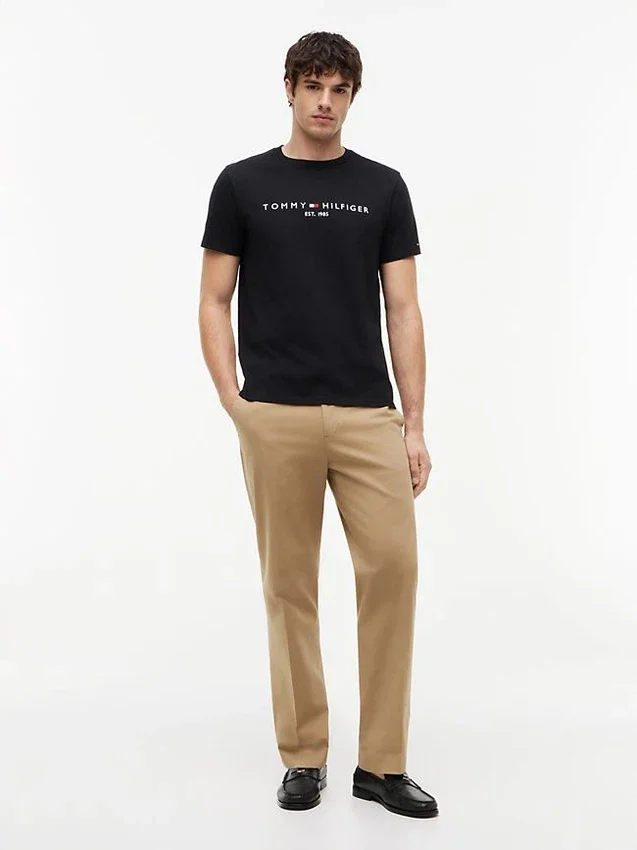 Embroidered Tommy Logo T-Shirt Embroidered Tommy Logo T-Shirt