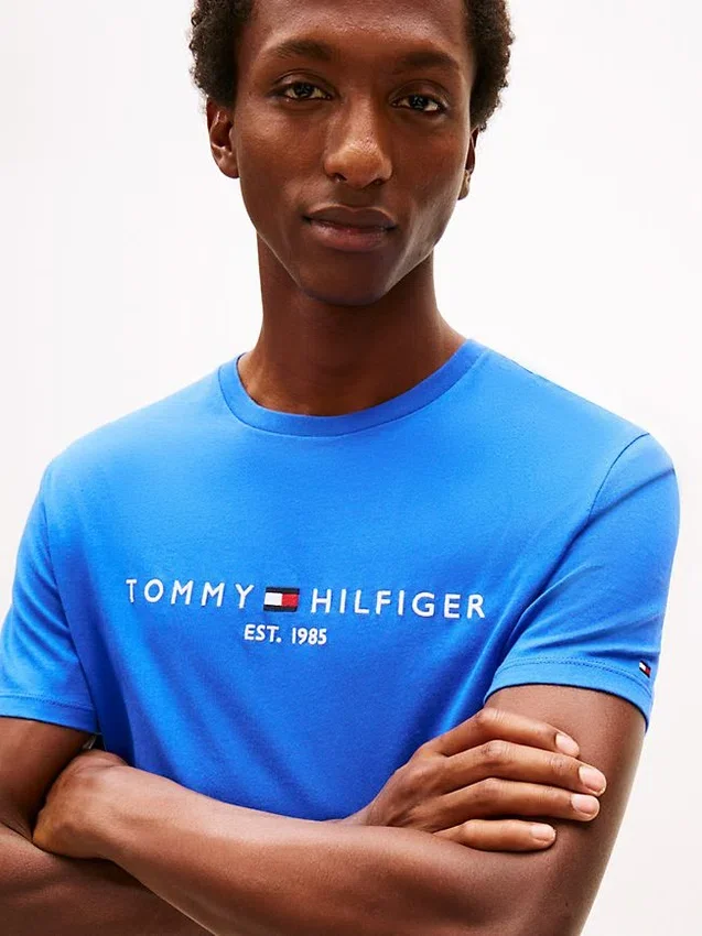 Embroidered Tommy Logo T-Shirt Embroidered Tommy Logo T-Shirt