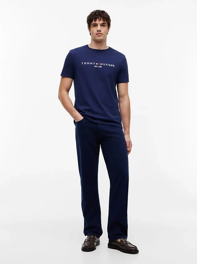 Embroidered Tommy Logo T-Shirt Embroidered Tommy Logo T-Shirt