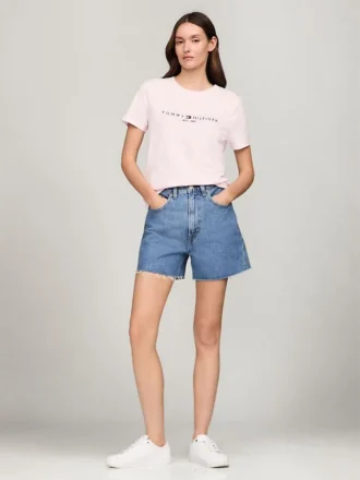 Embroidered Tommy Logo T-Shirt