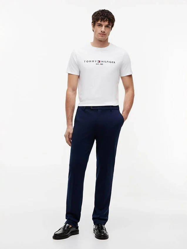 Embroidered Tommy Logo T-Shirt Embroidered Tommy Logo T-Shirt