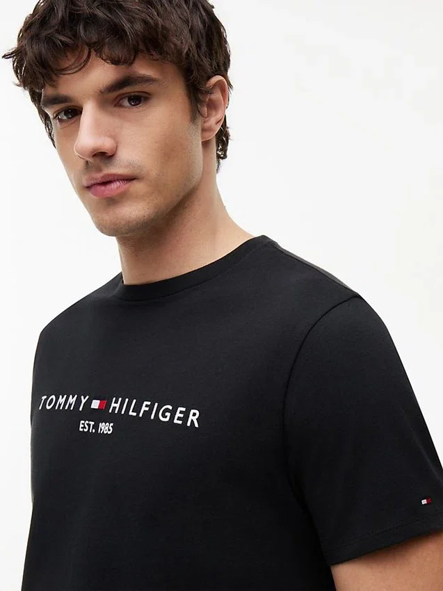 Embroidered Tommy Logo T-Shirt Embroidered Tommy Logo T-Shirt