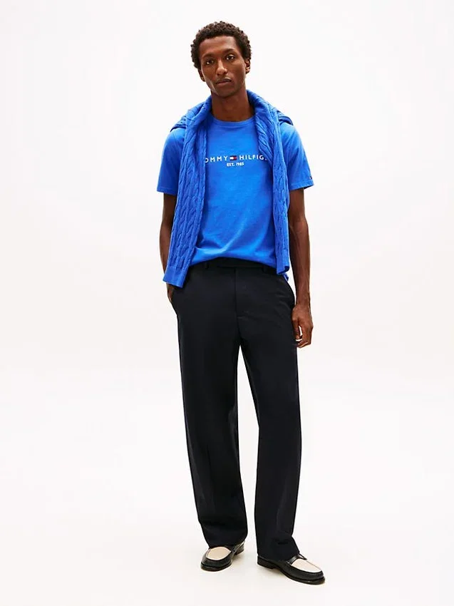 Embroidered Tommy Logo T-Shirt Embroidered Tommy Logo T-Shirt