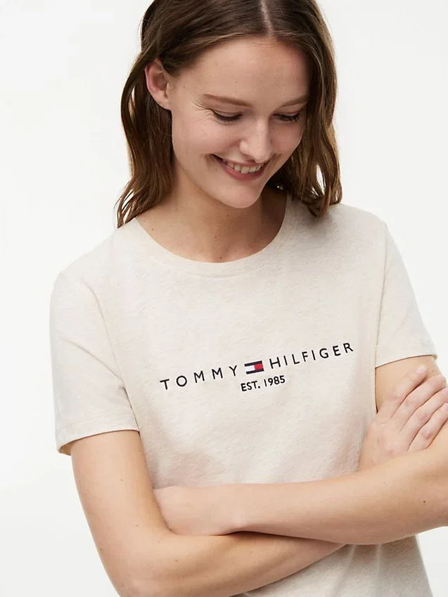 Embroidered Tommy Logo T-Shirt Embroidered Tommy Logo T-Shirt