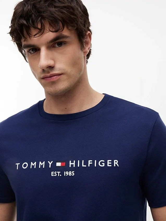Embroidered Tommy Logo T-Shirt Embroidered Tommy Logo T-Shirt