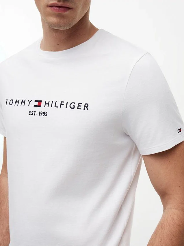 Embroidered Tommy Logo T-Shirt Embroidered Tommy Logo T-Shirt