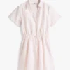 Essential Striped Linen-Blend Dress