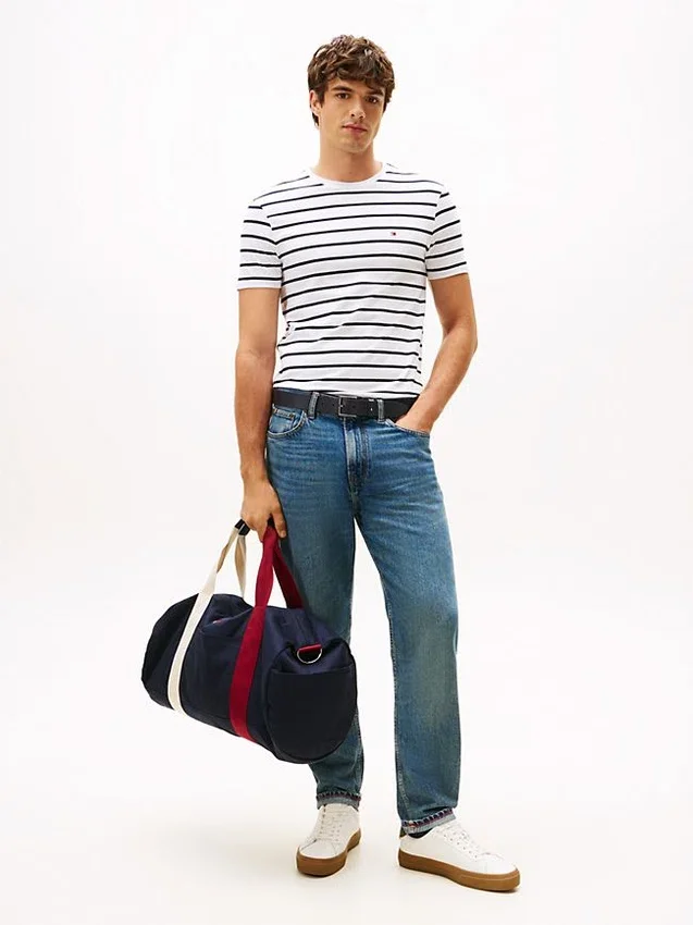 Extra Slim Stripe Stretch-Cotton T-Shirt Extra Slim Stripe Stretch-Cotton T-Shirt