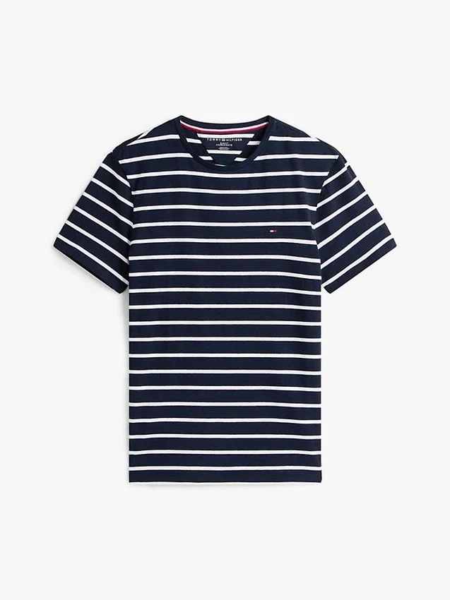 Extra Slim Stripe Stretch-Cotton T-Shirt Extra Slim Stripe Stretch-Cotton T-Shirt