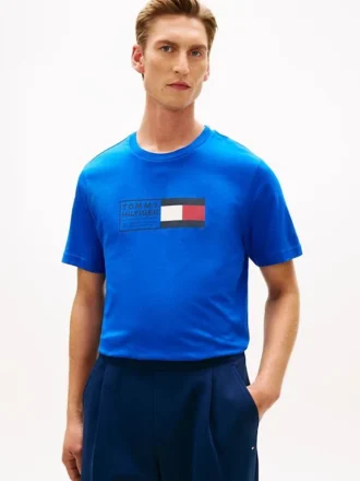 Flag Box Logo T-Shirt