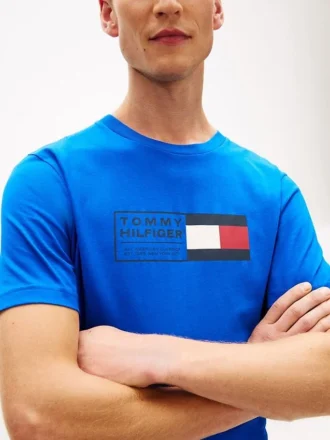 Flag Box Logo T-Shirt