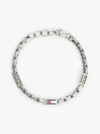 Flag Chain Link Bracelet