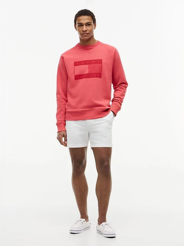 Flag Logo Brushed-Back Raglan Sweatshirt Flag Logo Brushed-Back Raglan Sweatshirt