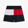 Flag Logo Colorblock Woven Boxer