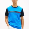 Flag Logo Contrast Sleeve T-Shirt Flag Logo Contrast Sleeve T-Shirt