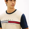 Flag Logo Contrast Sleeve T-Shirt Flag Logo Contrast Sleeve T-Shirt