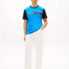 Flag Logo Contrast Sleeve T-Shirt Flag Logo Contrast Sleeve T-Shirt