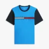 Flag Logo Contrast Sleeve T-Shirt Flag Logo Contrast Sleeve T-Shirt