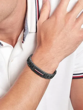 Flag Stripe Stainless Steel Bracelet Flag Stripe Stainless Steel Bracelet