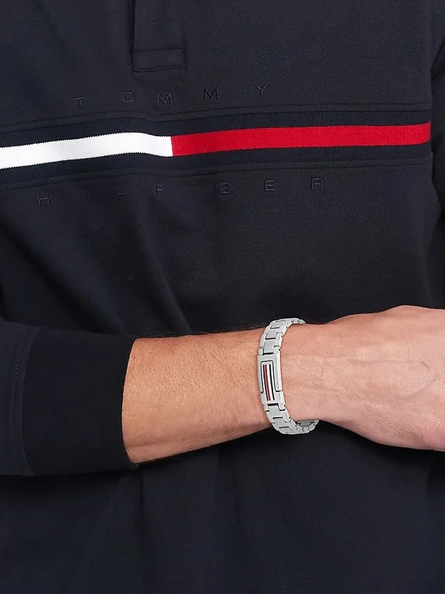 Flag Stripe Stainless Steel Bracelet Flag Stripe Stainless Steel Bracelet