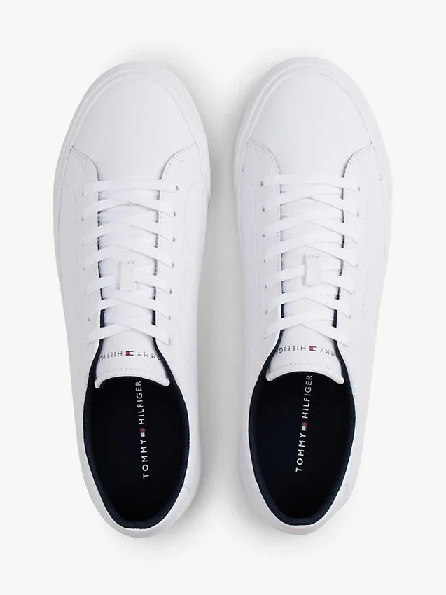 Flag Stripe Vulcanized Leather Sneaker Flag Stripe Vulcanized Leather Sneaker