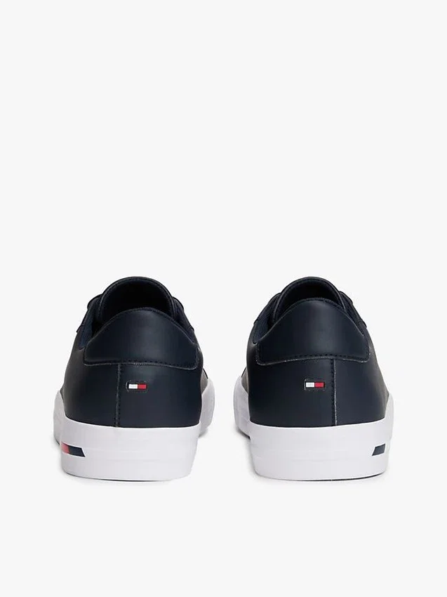 Flag Stripe Vulcanized Leather Sneaker Flag Stripe Vulcanized Leather Sneaker