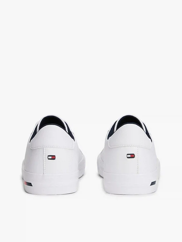 Flag Stripe Vulcanized Leather Sneaker Flag Stripe Vulcanized Leather Sneaker