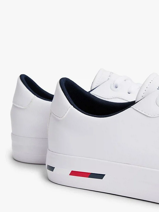 Flag Stripe Vulcanized Leather Sneaker Flag Stripe Vulcanized Leather Sneaker