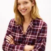 Flannel Shirt & Pant Sleep Set