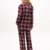 Flannel Shirt & Pant Sleep Set
