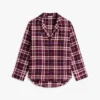 Flannel Shirt & Pant Sleep Set