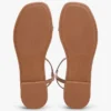 Flat Leather Sandal